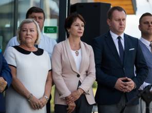 Zdjęcie przedstawia uczestników wydarzenia