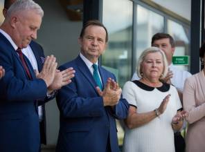 Zdjęcie przedstawia uczestników wydarzenia