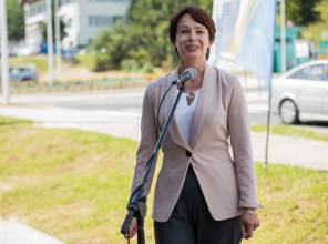 Zdjęcie przedstawia uczestnika wydarzenia