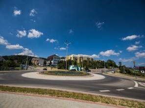 Zdjęcie przedstawia fragment zrealizowanej inwestycji