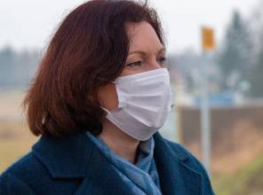 Zdjęcie przedstawia uczestnika wydarzenia