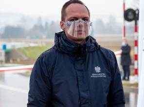 Zdjęcie przedstawia uczestnika wydarzenia