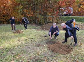 Zdjęcie przedstawia uczestników wydarzenia