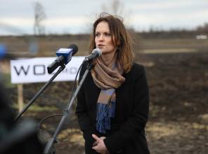 Zdjęcie przedstawia uczestnika wydarzenia