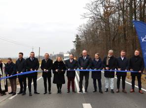 Zakończona modernizacja DW 867 Basznia Dolna - Horyniec-Zdrój