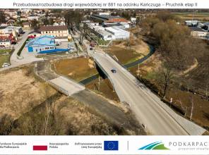 <p><strong>Projekt jest współfinansowany z Programu Fundusze Europejskie dla Podkarpacia 2021-2027</strong><br />
<strong>Inwestor:</strong> Województwo Podkarpackie - Podkarpacki Zarząd Dróg Wojewódzkich w Rzeszowie<br />
<strong>Wykonawca: </strong>Przedsiębiorstwo Drogowo-Mostowe S.A. z siedzibą w Dębicy<br />
<strong>Wartość projektu: </strong>48 454 361,00 PLN<br />
<strong>Wartość dofinansowania: </strong>38 495 646,00 PLN<br />
<strong>Inżynier kontraktu:</strong> KDI Sp. z o.o. Krosno<br />
<strong>Realizacja:</strong> 08.2023-08.2025</p>
