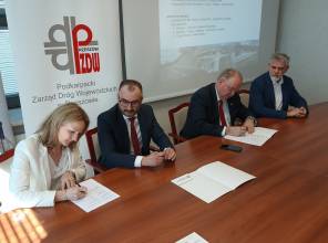 Modernizacja DW 895 Uherce Mineralne - Orelec