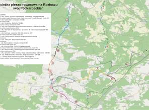 16 km ścieżki rowerowej na trasie Basznia Dolna - Horyniec-Zdrój - Radruż