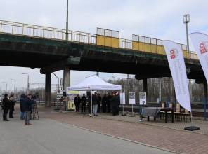 Budowa wiaduktu w Ropczycach