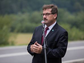 Zdjęcie przedstawia uczestnika wydarzenia