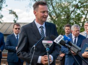 Zdjęcie przedstawia uczestników wydarzenia