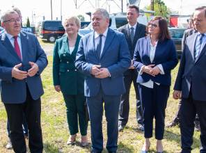 Zdjęcie przedstawia uczestników wydarzenia