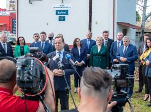 Zdjęcie przedstawia uczestników wydarzenia