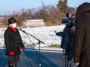 Zdjęcie przedstawia uczestników wydarzenia