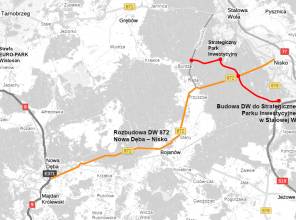 <p><strong>Inwestor:</strong> Województwo Podkarpackie - Podkarpacki Zarząd Dróg Wojewódzkich w Rzeszowie<br />
<strong>Wartość całego zadania:</strong> <span style="font-size:10.0pt">217 048 289 PLN</span><br />
<strong>Współfinansowanie z Rządowego Funduszu Rozwoju Dróg:</strong> <span style="font-size:10.0pt">211 731 677 PLN</span><br />
<strong>Realizacja:</strong> 2024-2026</p>

<p>Wykonawca dokumentacji: ZDI Sp. z o.o.<br />
<strong>Wykonawca robót</strong> (odcinek Nowa Dęba - Krzątka): Konsorcjum PBI Infrastruktura S.A. i PBI WMB Sp. z o.o.<br />
<strong>Inżynier kontraktu</strong> (odcinek Nowa Dęba - Krzątka): ZDI Sp. z o.o.<br />
<strong>Wykonawca robót</strong> (odcinek Krzątka - Nisko): Przedsiębiorstwo Drogowo-Mostowe S.A. w Dębicy<br />
<strong>Inżynier kontraktu </strong>(odcinek Krzątka - Nisko): INKO Consulting Sp. z o.o.</p>
