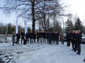 Zdjęcie przedstawia uczestników wydarzenia