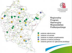 Stan realizacji Regionalnego Programu Operacyjnego na drogach wojewódzkich