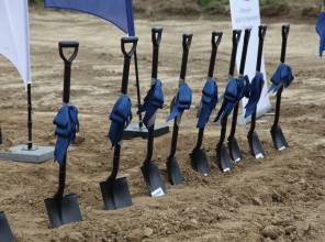 Symboliczne rozpoczęcie budowy - zdjęcie z wydarzenia