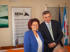 Zdjęcie przedstawia uczestników wydarzenia